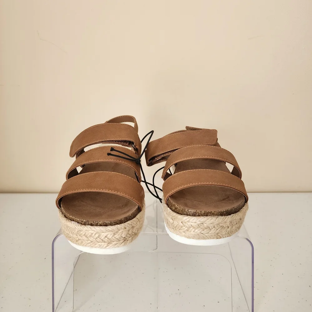 A.N.A Espadrille Spring and Summer Platform Sandles | Size 6.5